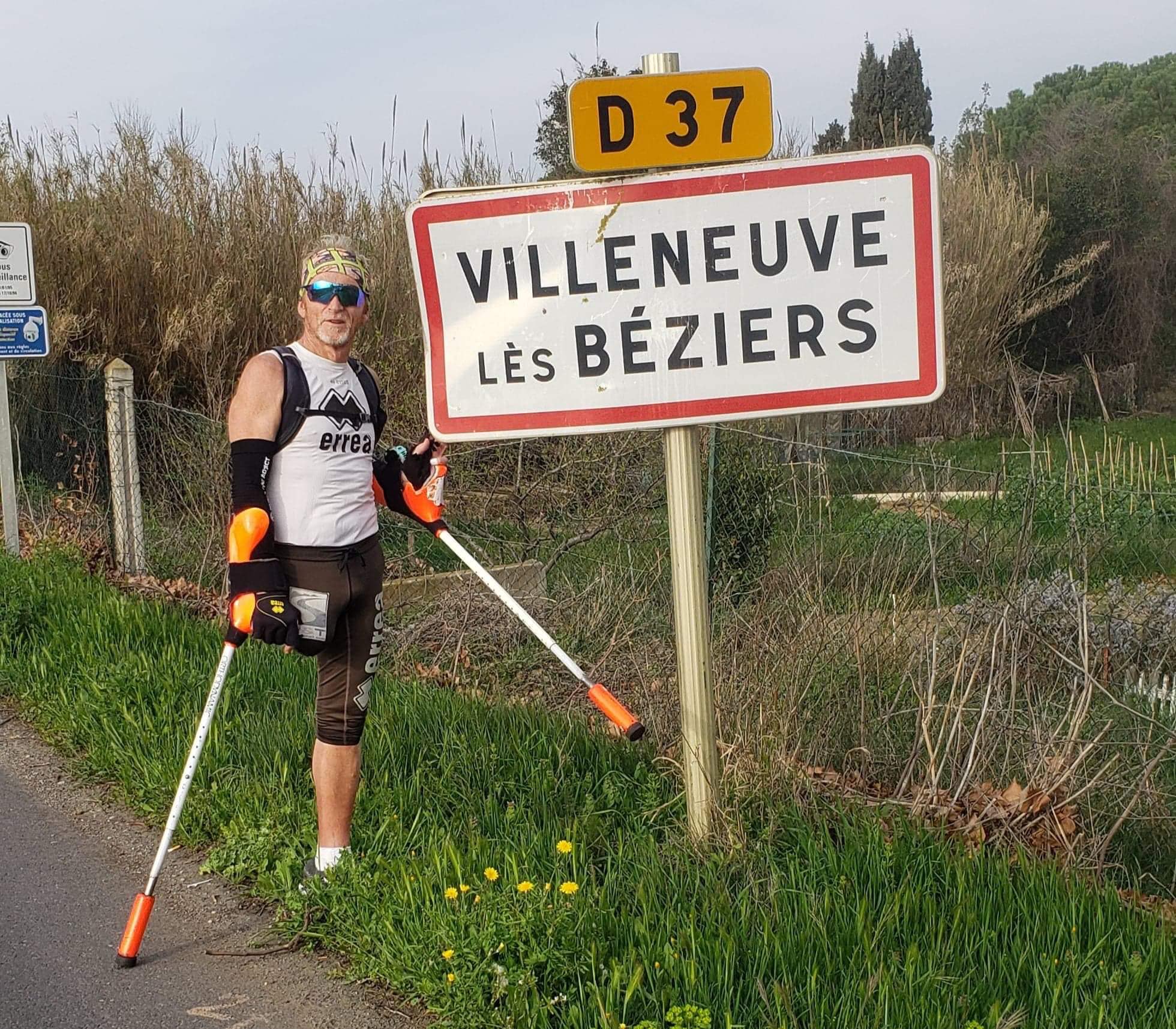 Guy Amalfitano, athlète handisport (coureur unijambiste) et détenteur de nombreux records, entreprend actuellement un défi sportif et solidaire.