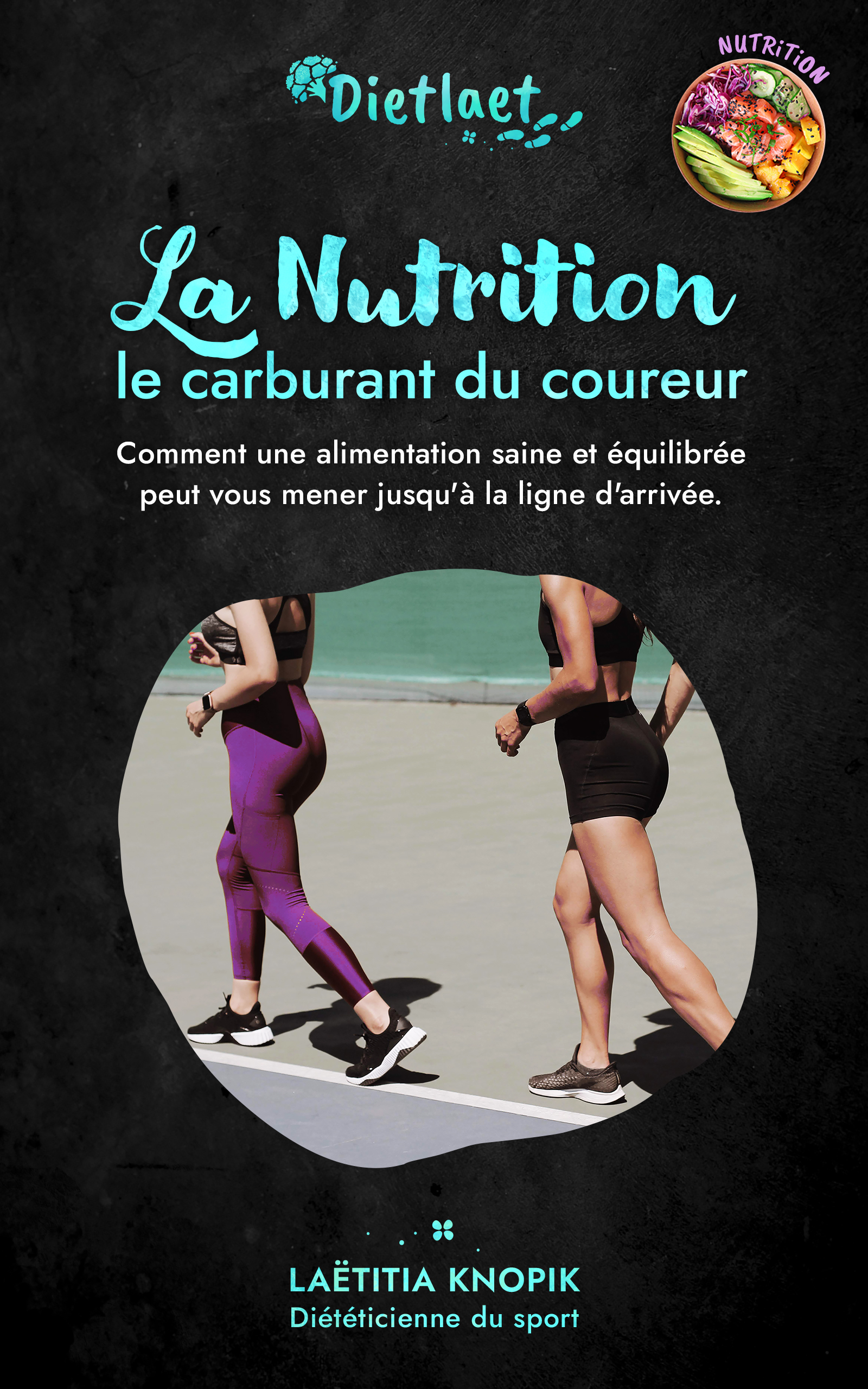 Diététicienne spécialisée dans le sport œuvrant dans le Nord-Pas-de-Calais, Laëtitia Knopik vient de sortir le livre La nutrition, le carburant du coureur.