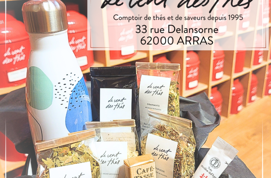 Qui veut gagner un ensemble offert par Le Vent des Thés ?