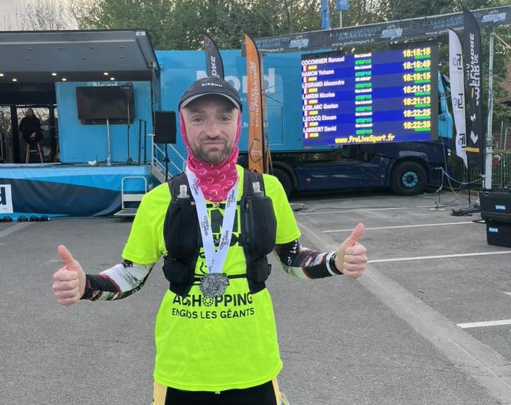 Anthony, serre-file sur le 115 km du NTMF