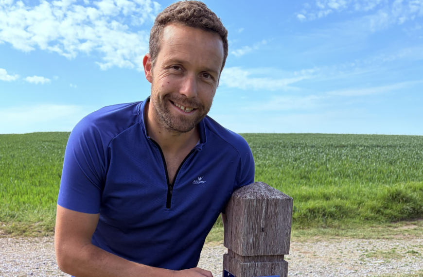 Sébastien va courir le GR120 pour deux associations !