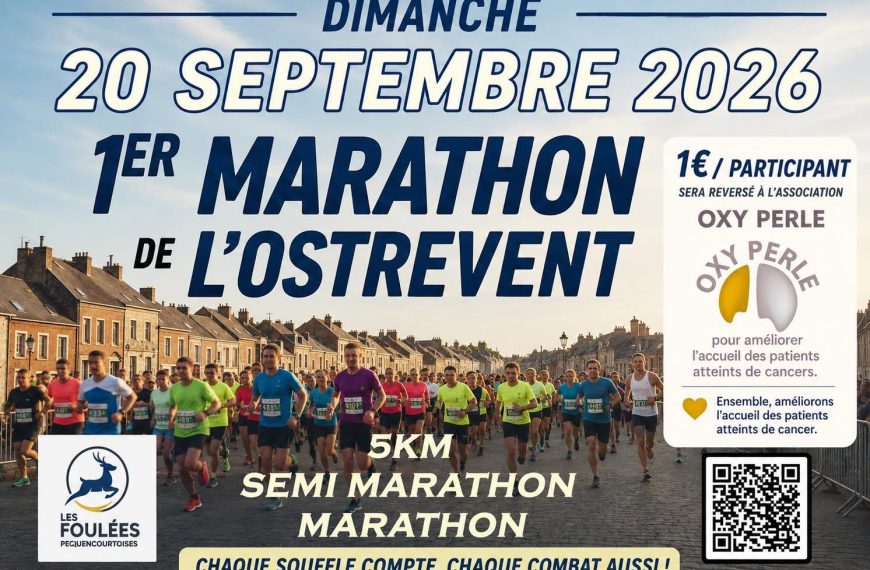 Qui veut gagner un dossard pour le Marathon de l’Ostrevent ?